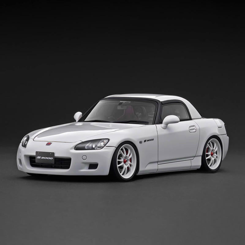 IG 1:18 Honda S2000 (AP1)- White – YX car model