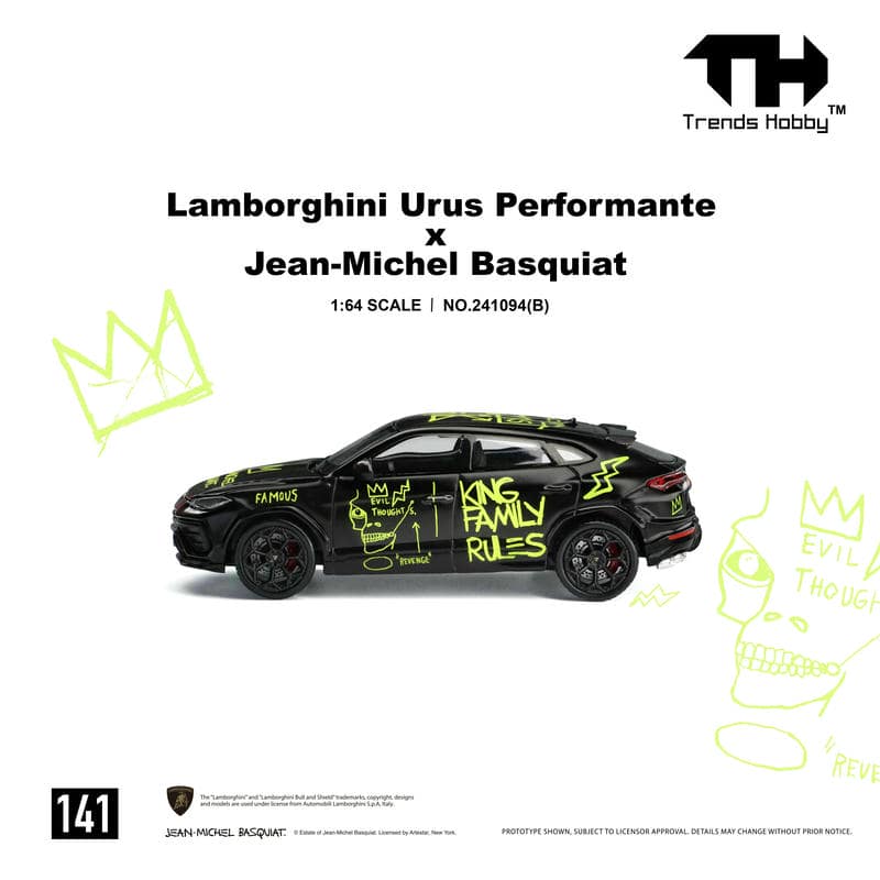 Time Micro TH 1:64 Lamborghini Urus Performante #141 Diecast Model