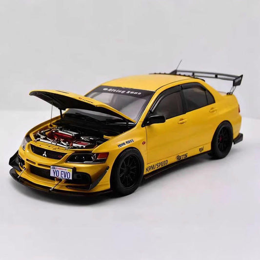 Super A 1:18 Mitsubishi Lancer Evolution IX MR FQ-360 DieCast Model – Yellow