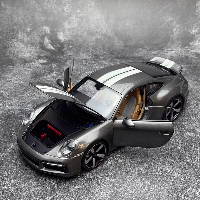 Minichamps 1:18 Porsche 911 (992) Sport Classic 2022 Alloy Diecast Model Car