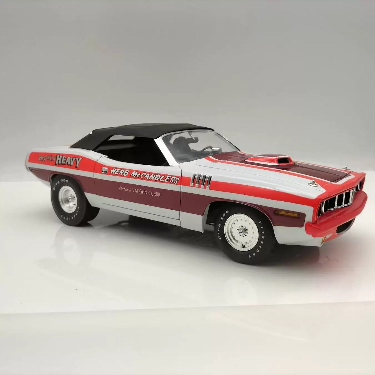 ACME 1:18 1971 Plymouth Hemi Cuda Diecast Model Car – American Muscle