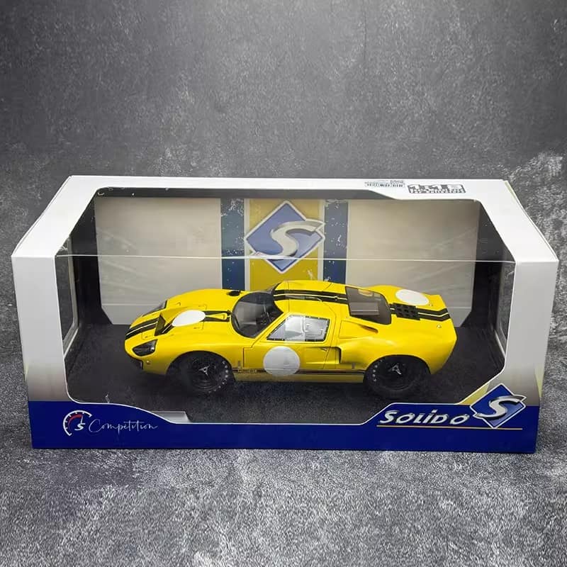 Solido 1:18 Ford GT40 Mk I 1968 Diecast Model – YX car model