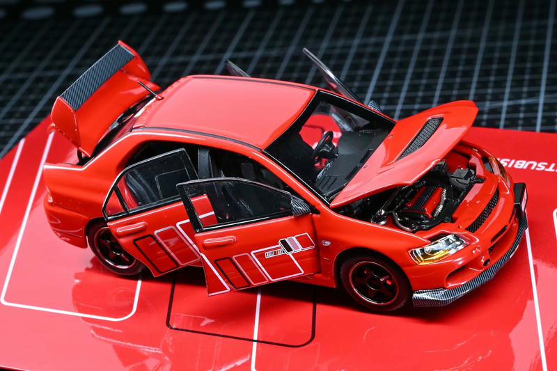 GATHERJOY 1:43 Mitsubishi Lancer Evolution IX RALLIART Diecast Model