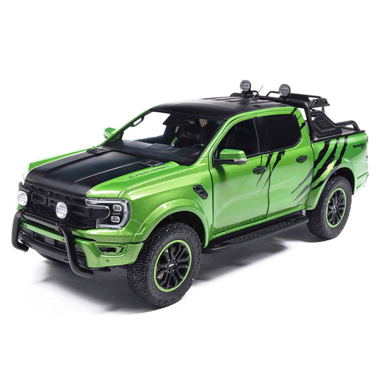 Solido 1:18 Ford Ranger Raptor 2024 Metallic Green Diecast Model Pickup