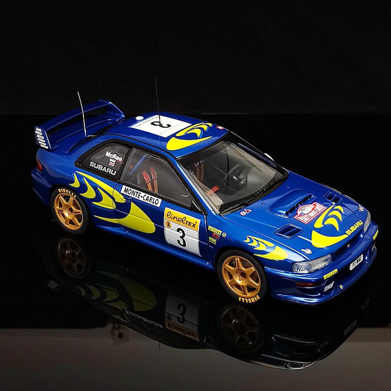 AUTOart 1:18 Subaru WRC Rally Model Car