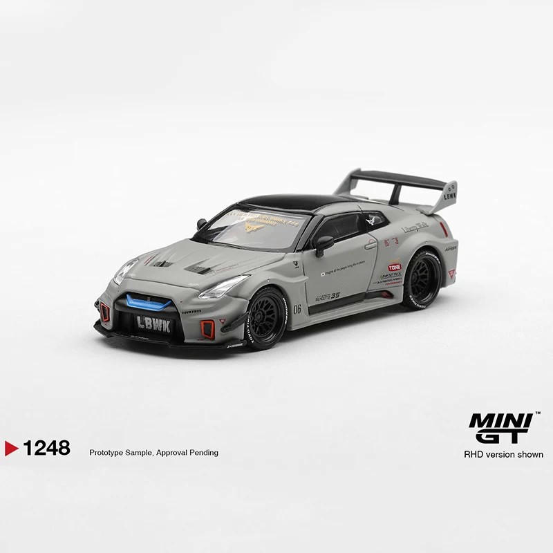 MINI GT 1:64 Nissan GT-R R35 LB-Works Diecast Model Car