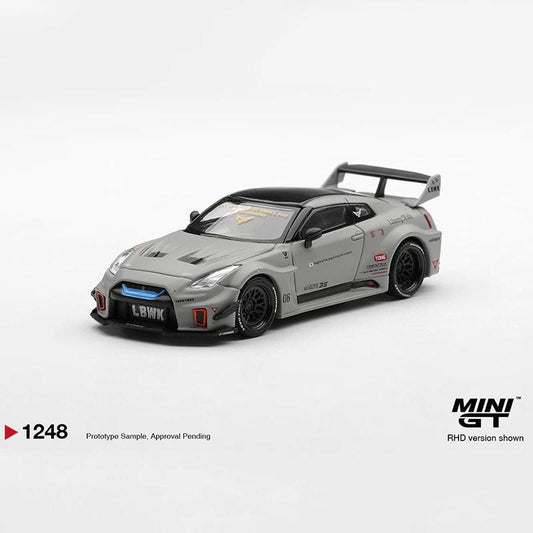 MINI GT 1:64 Nissan GT-R R35 LB-Works Diecast Model Car