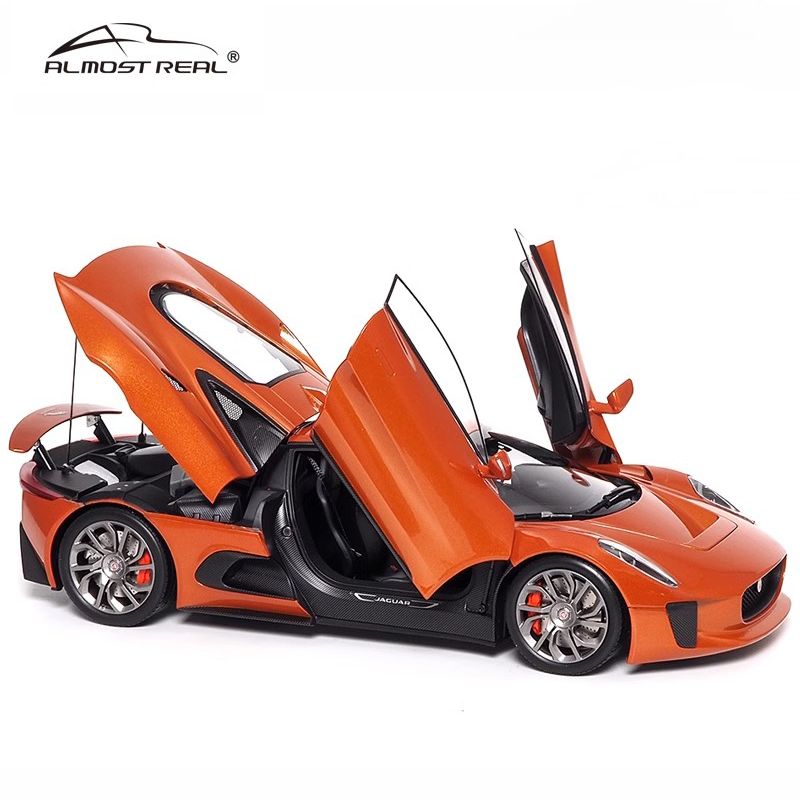 AR almost real Jaguar CX75 2013 1:18 alloy fully open car model limited edition