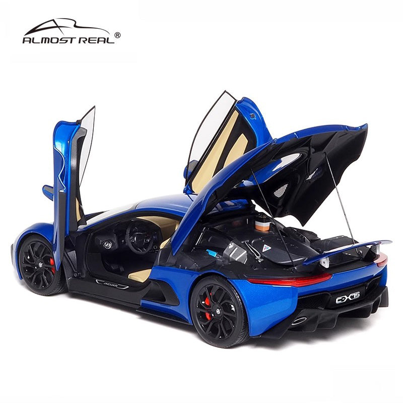 AR almost real Jaguar CX75 2013 1:18 alloy fully open car model limited edition