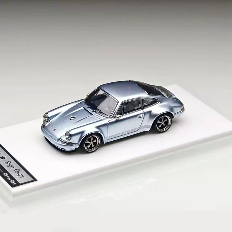 ZM Zincit Model 1:64 Porsche 911 Singer Coupe Diecast Model Car