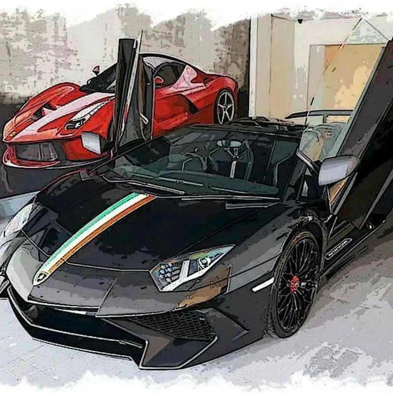 Make Up 1:18 Lamborghini Aventador LP750-4 2015 Resin Model – YX