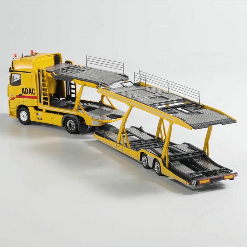 GCD 1:64 Mercedes-Benz Actros Double-Deck Car Transporter Truck Diecast Model