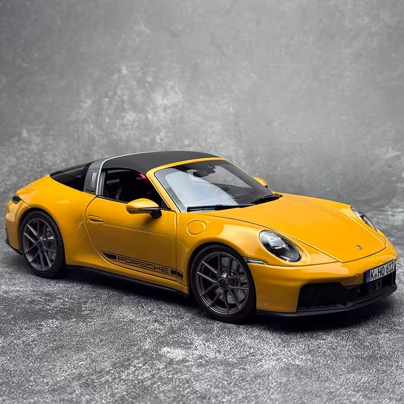 NOREV 1:18 Porsche 911 Targa 2024 Diecast Model – YX car model