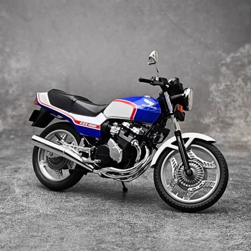 AOSHIMA 1:12 Honda CBX 400F Alloy Motorcycle Scale Model