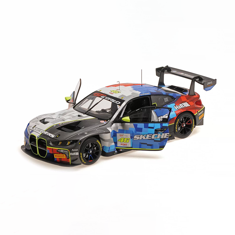 minichamps 1:18 BMW M4 GT3 EVO 2025 Misano GTWC Spa Racing Model