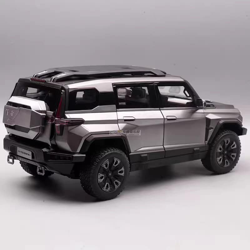 Original 1:18 Dongfeng M-Hero 917 Electric Off-Road SUV Alloy Diecast Model