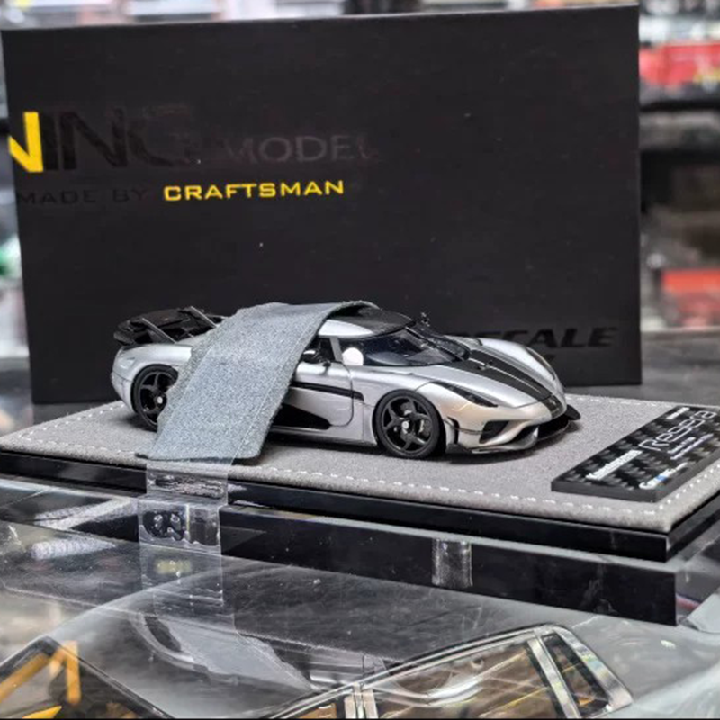 Gryning 1:43 Koenigsegg Regera Moonlight Silver Resin Model