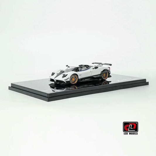 LCD Models 1:43 Pagani Zonda HP White Diecast Model Car