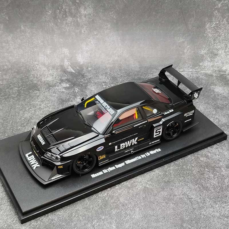 GT Spirit 1:18 Nissan Skyline GT-R R34 LB-Super Resin Model – Liberty Walk Widebody JDM