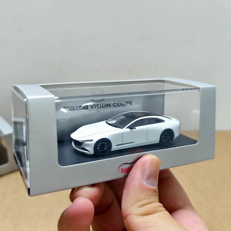 Rhino Model 1:64 Mazda RX-VISION &amp; VISION COUPE Concept Car Diecast Models – Alloy Collectibles
