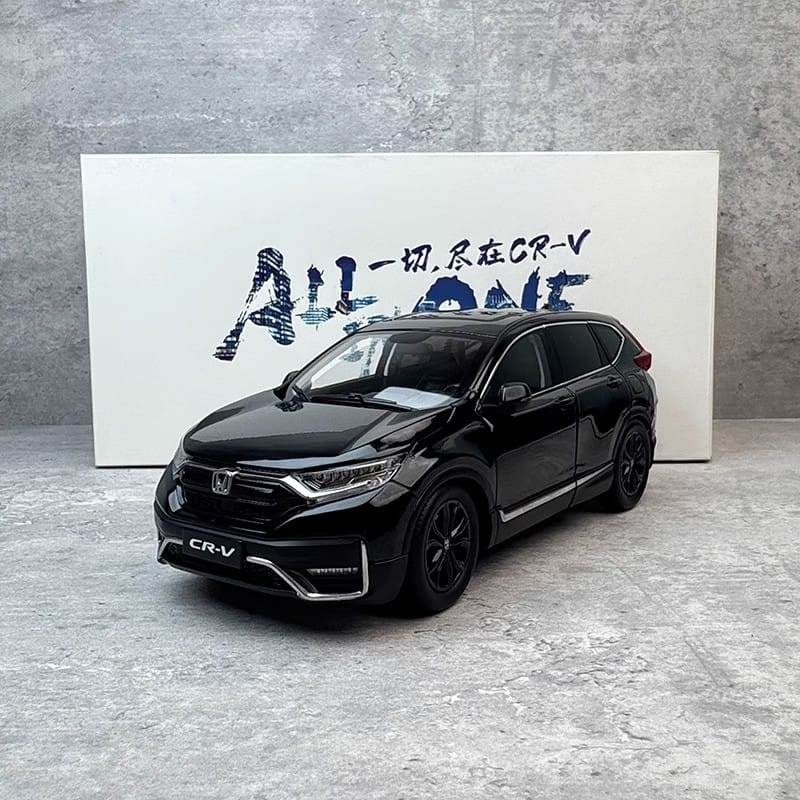 Original Honda CR-V Black Warrior 1:18 Alloy Diecast Model Car