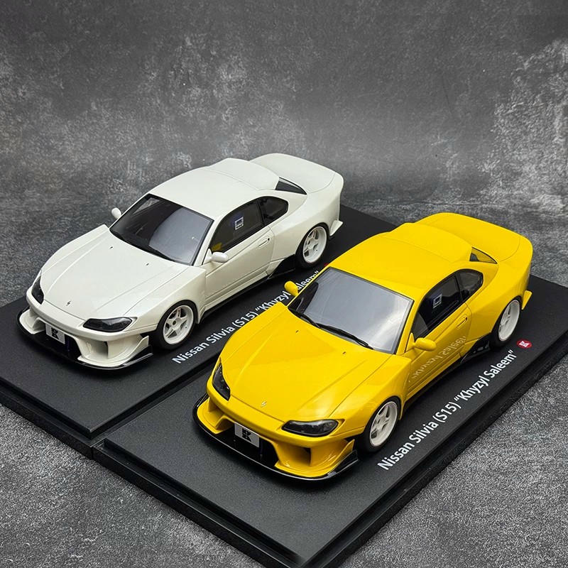 Kyosho 1:18 Nissan Silvia S15 Khyzyl Saleem Resin Model