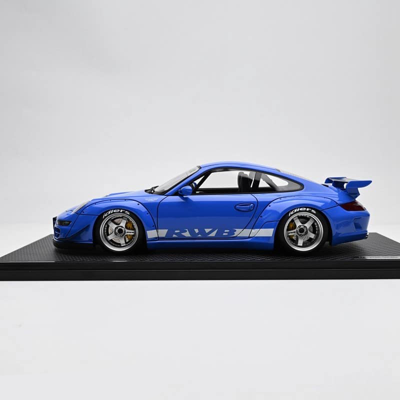 Ignition Mode 1:18 Porsche RWB 997 Widebody Blue Limited Resin Custom Model