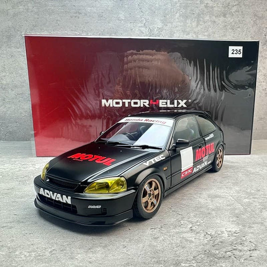 MotorHelix 1:18 Honda Civic Type R EK9 Diecast Model