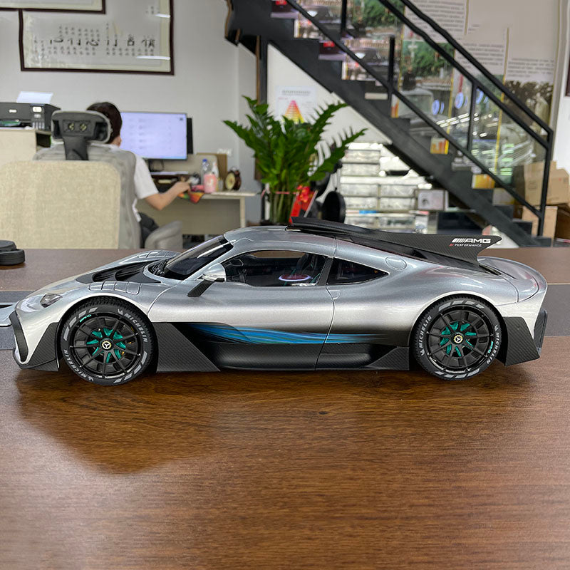 NZG 1:12 ONE Benz AMG Diecast Model – 2023 Edition, Fully Open Simulation Car Model