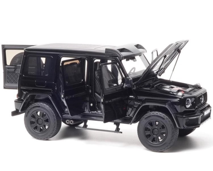 Brabus 800 G-Class G 63 4×4² – 1:18 Diecast Model by Almost Real (Black – Fully Open, Limited to 600 Units)（860541）