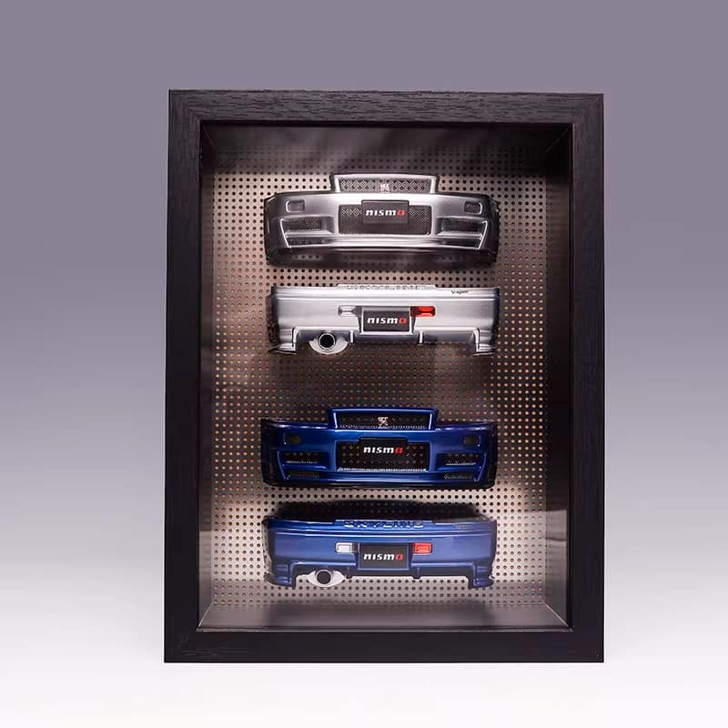 MH 1:18 Resin Bumper Frame Display – Nissan R34 / Honda S2000