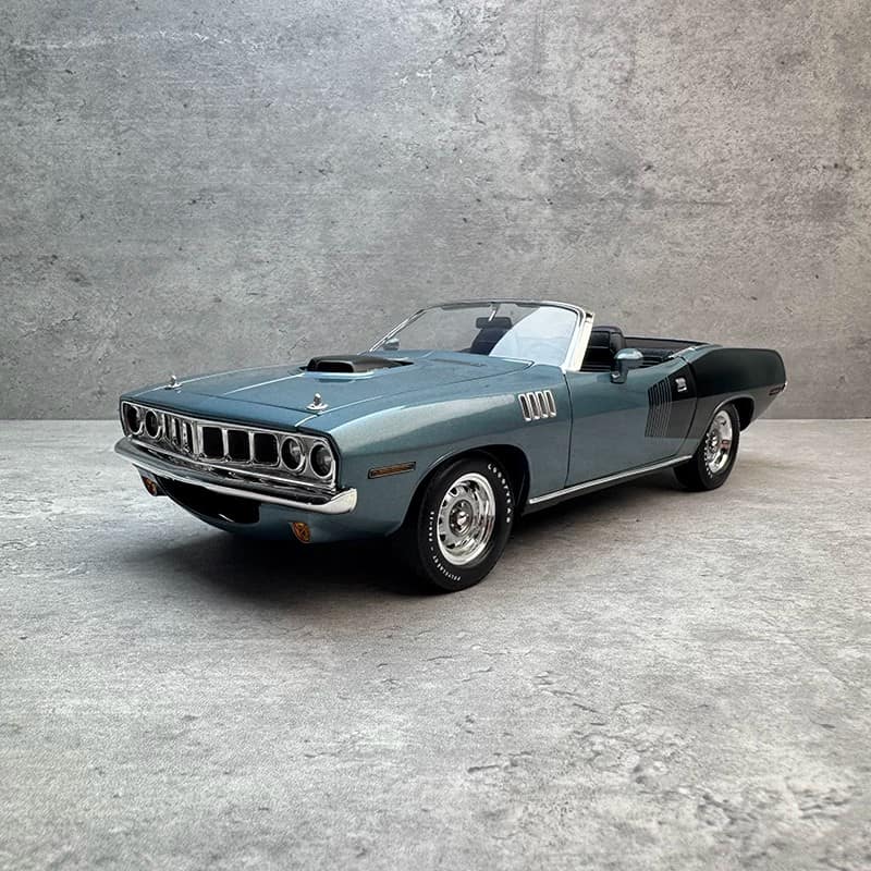 ACME 1:18 1971 Plymouth Hemi Cuda Diecast Model Car – American Muscle Collector