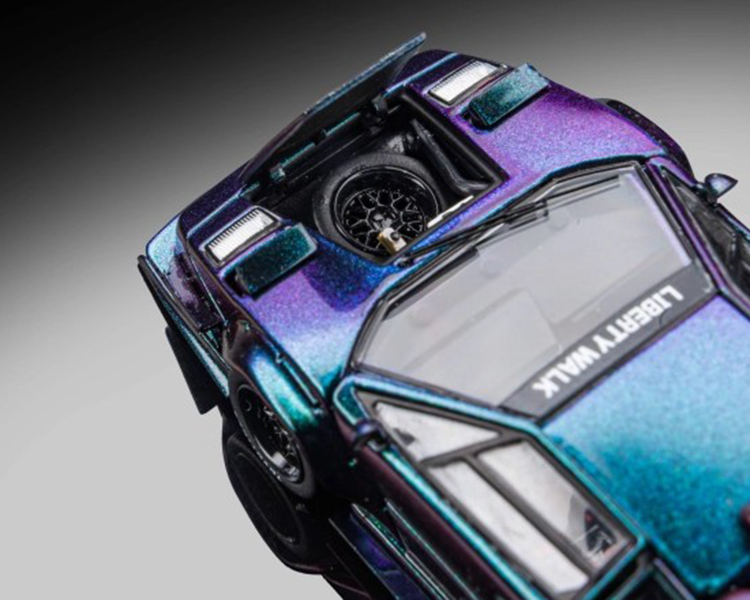 Topart 1:64 Lamborghini Countach LBWK – YX car model Topart 1:64 Lamborghini Countach LBWK – YX car model