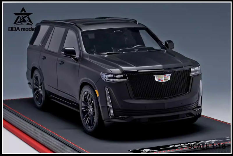 BBA 1:18 Cadillac Escalade Limited Edition Resin Model