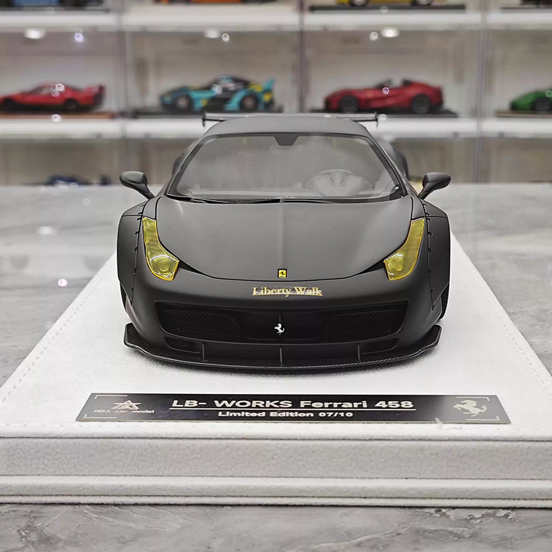 BBA 1:18 Ferrari 458 GT LB Widebody Resin Model