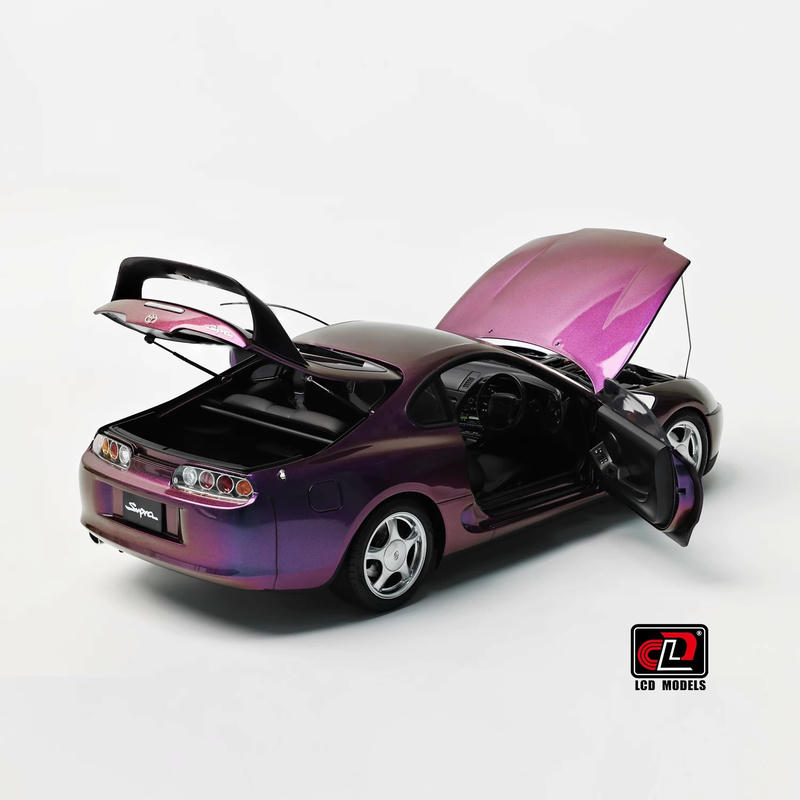 LCD 1:18 Toyota Supra A80 Alloy Model
