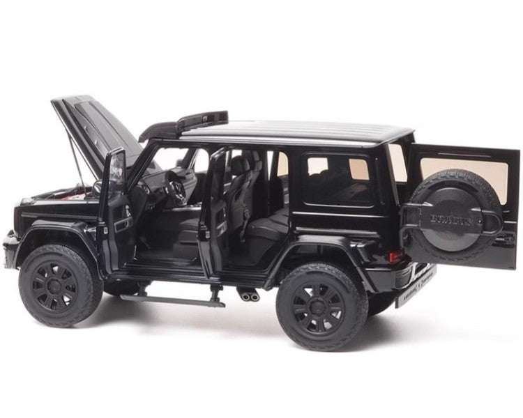 Brabus 800 G-Class G 63 4×4² – 1:18 Diecast Model by Almost Real (Black – Fully Open, Limited to 600 Units)（860541）