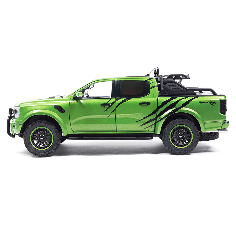 Solido 1:18 Ford Ranger Raptor 2024 Metallic Green Diecast Model Pickup