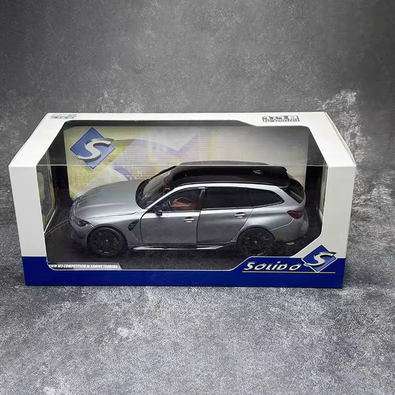 SOLIDO 1:18 BMW M3 G81 Touring Alloy Diecast Model – YX car model