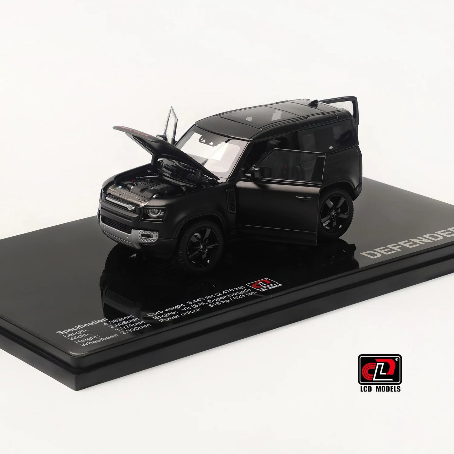 LCD Models 1:43 Land Rover Defender 90 Diecast Model