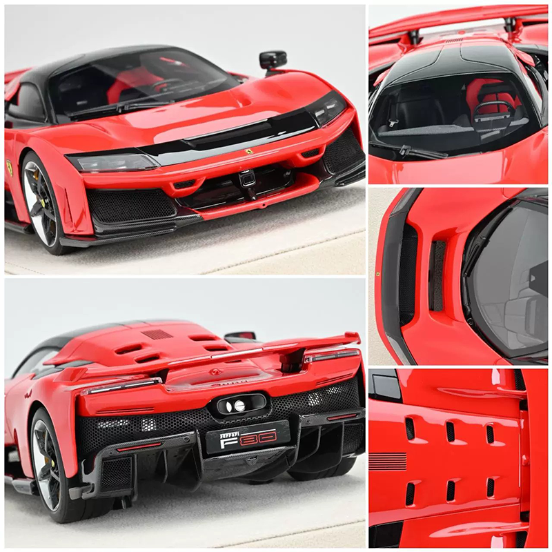 HC 1:18 Ferrari F80 Limited Edition Resin Model – V6 Hybrid Hypercar Collector Car