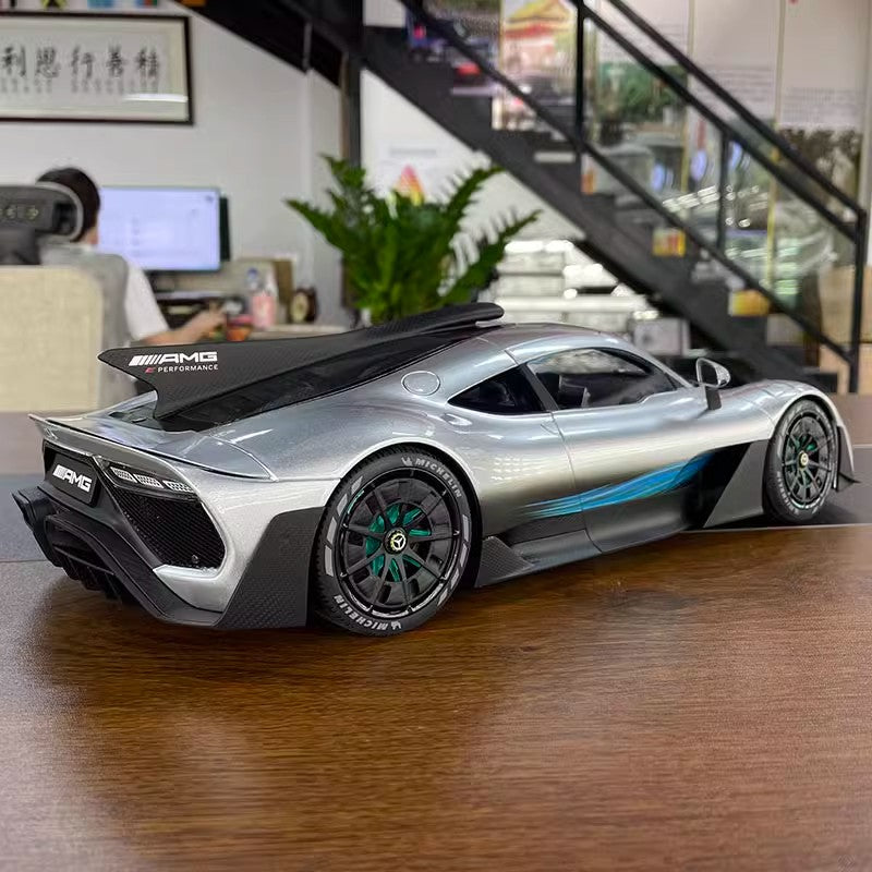 NZG 1:12 ONE Benz AMG Diecast Model – 2023 Edition, Fully Open Simulation Car Model