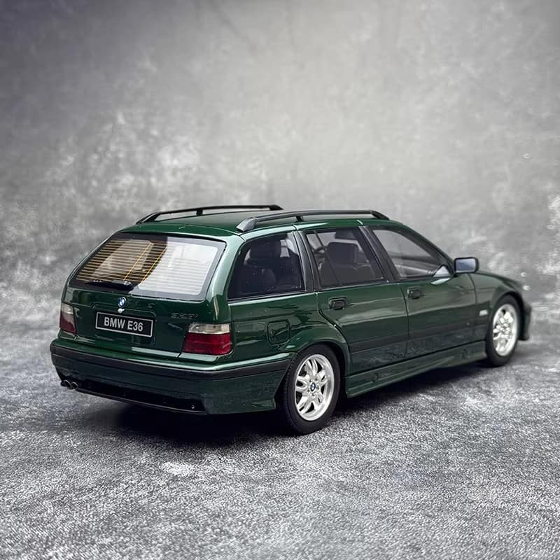 Otto 1:18 BMW E36 328i M Wagon MPack 1997 Fern Green 386 Resin Collectible