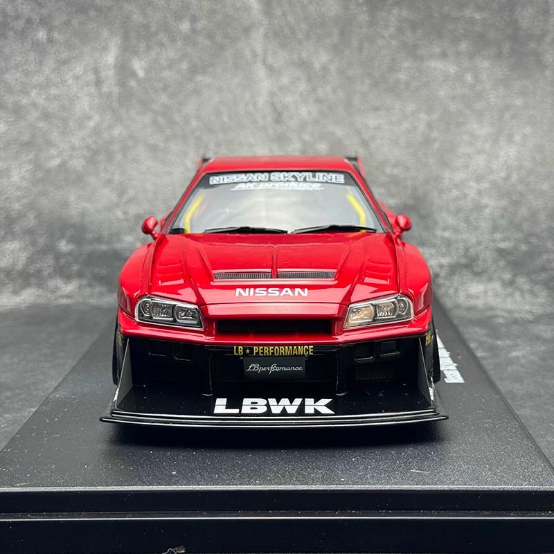 GT Spirit 1:18 Nissan Skyline GT-R R34 Super Silhouette LBWK Resin Model