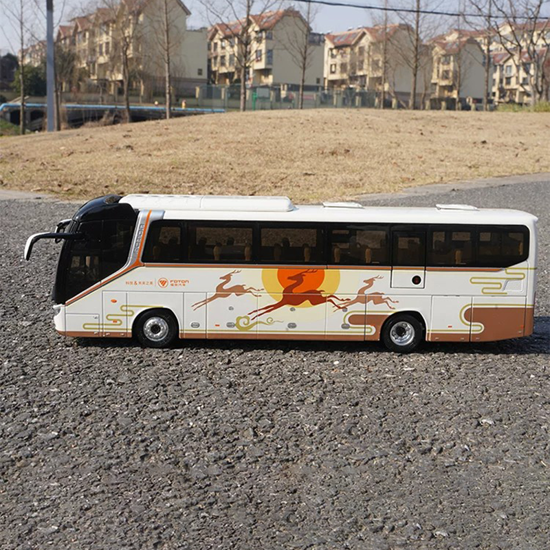 Official Foton AUV BJ6122 1:36 Luxury Coach Bus Diecast Model