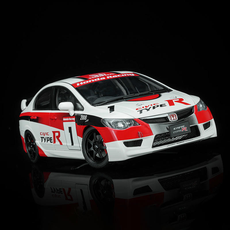 MotorHelix 1:18 Honda Civic Type R (FD2) Japan One-Make Race #1