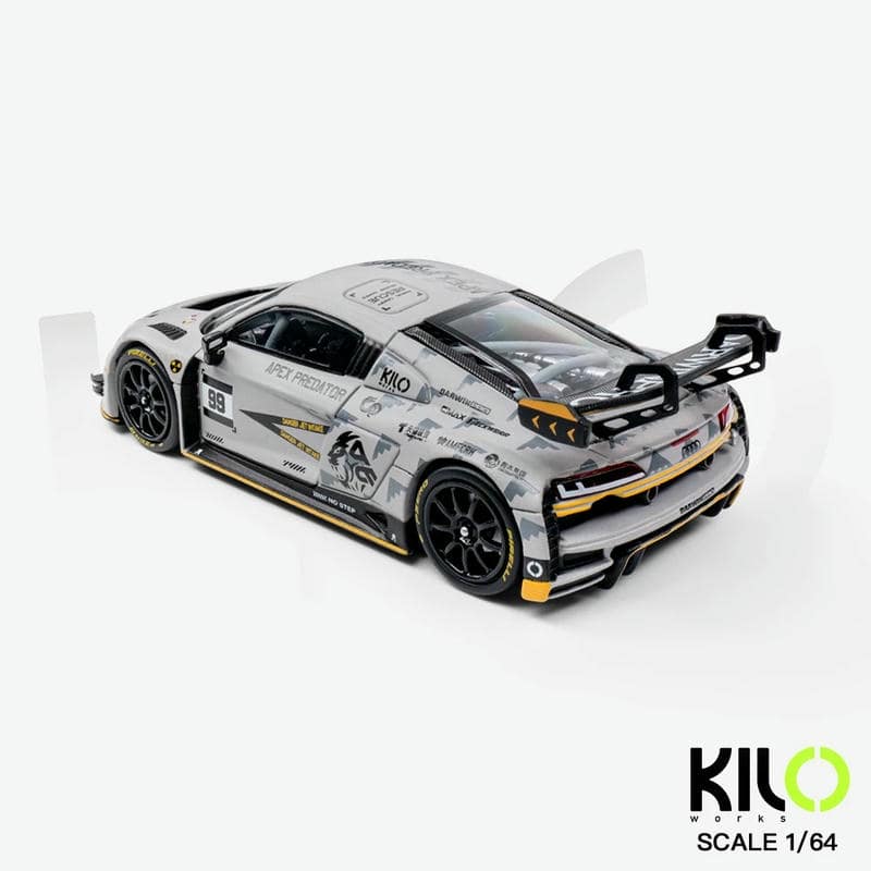 Kilo 1:64 Audi R8 LMS DarwinPRO Widebody Diecast Model
