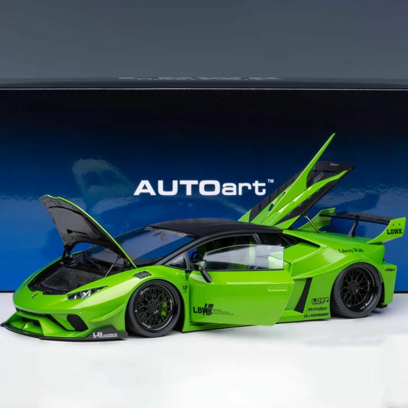 Autoart 1/18 For Lamborghini LIBERTY WALK LB HURACAN GT Diecast model cars