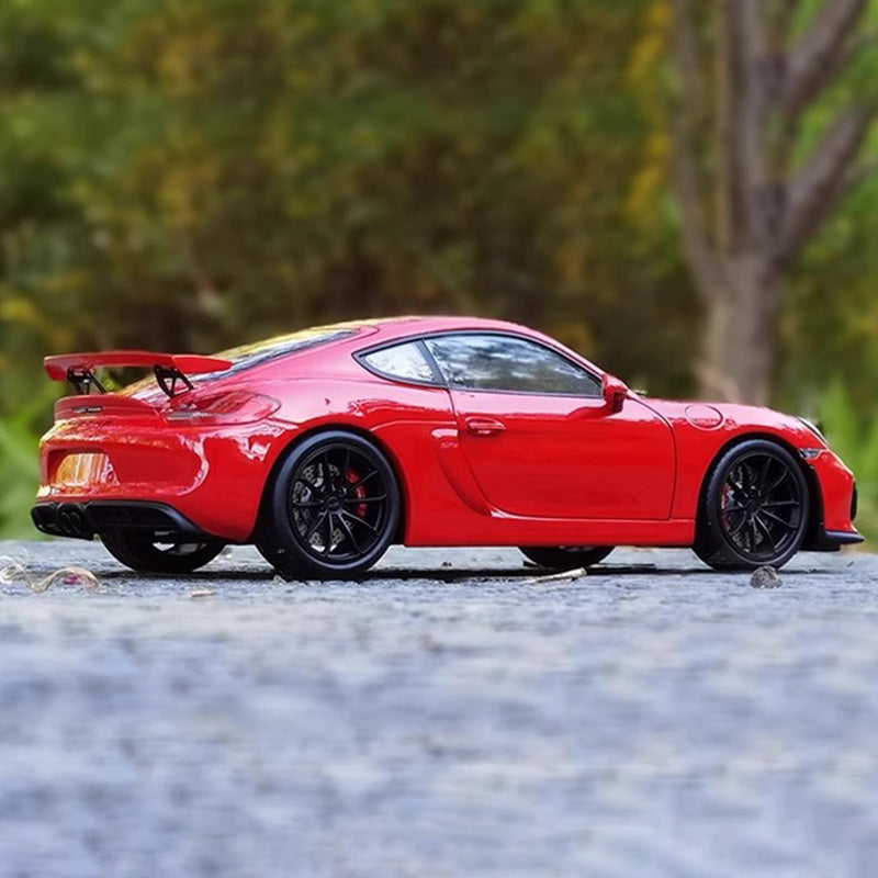 Schuco Porsche Cayman GT4 1:18 Diecast Model Car