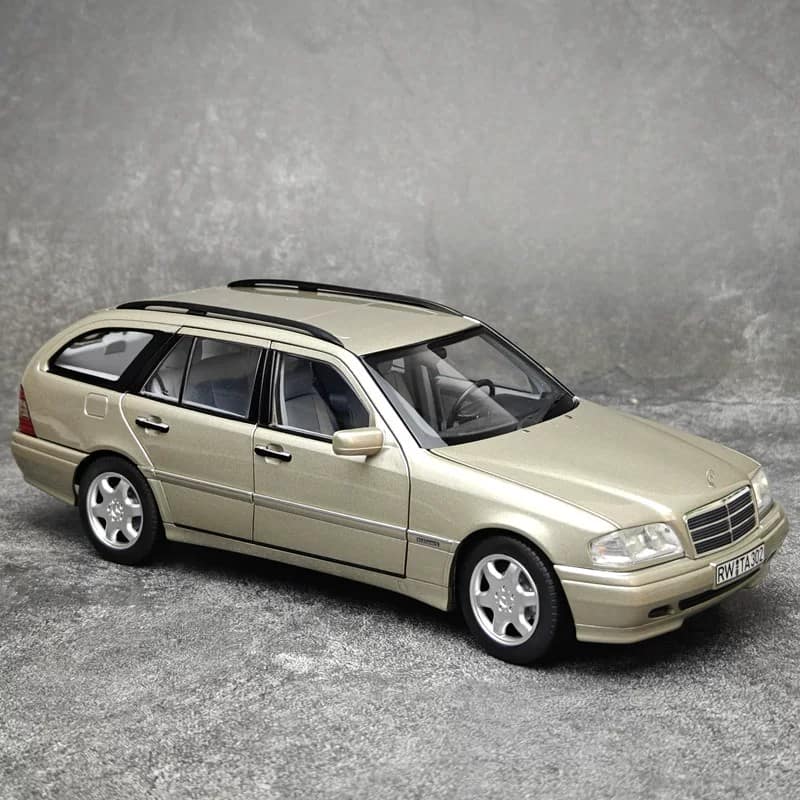 NOREV 1:18 Mercedes-Benz C-Class T-Model W202 Diecast Model Car – Classic C-Class Estate Collector